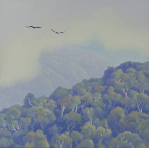 Eagles Across the Ridge